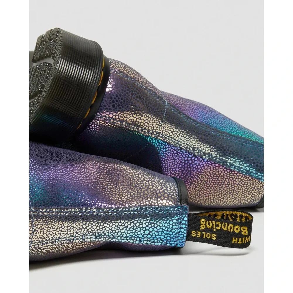 Dr. Martens Women's 1460 Rainbow Ray Boots Purple US Size 6